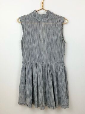 Opening Ceremony Black White Gauze Mini dress